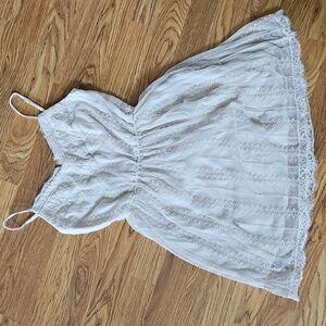 Abercrombie & Fitch Cream Lace Dress